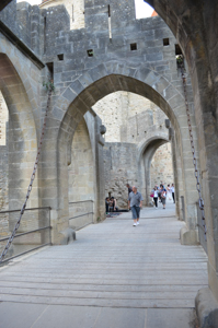 Carcassonne drawbridge