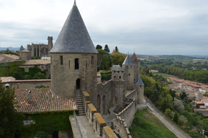 Carcassonne France Castle view