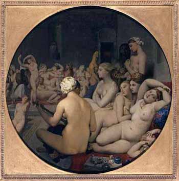 Le Bain Turc by Ingres Famous French Painter