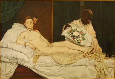 Olympia by Manet Famous French Painter