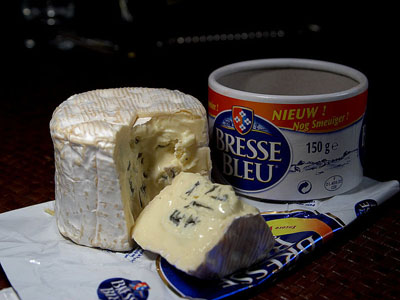 traditional French foods Bresse blue cheese